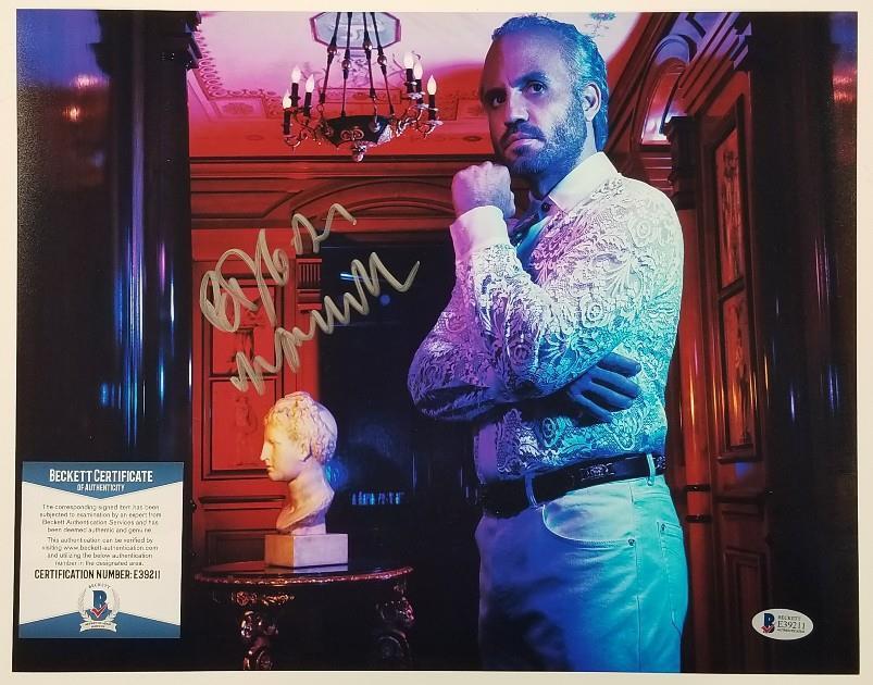 Actor EDGAR RAMIREZ Signed AMERICAN CRIME STORY 11x14 Photo Poster painting (C)~ BAS Beckett COA