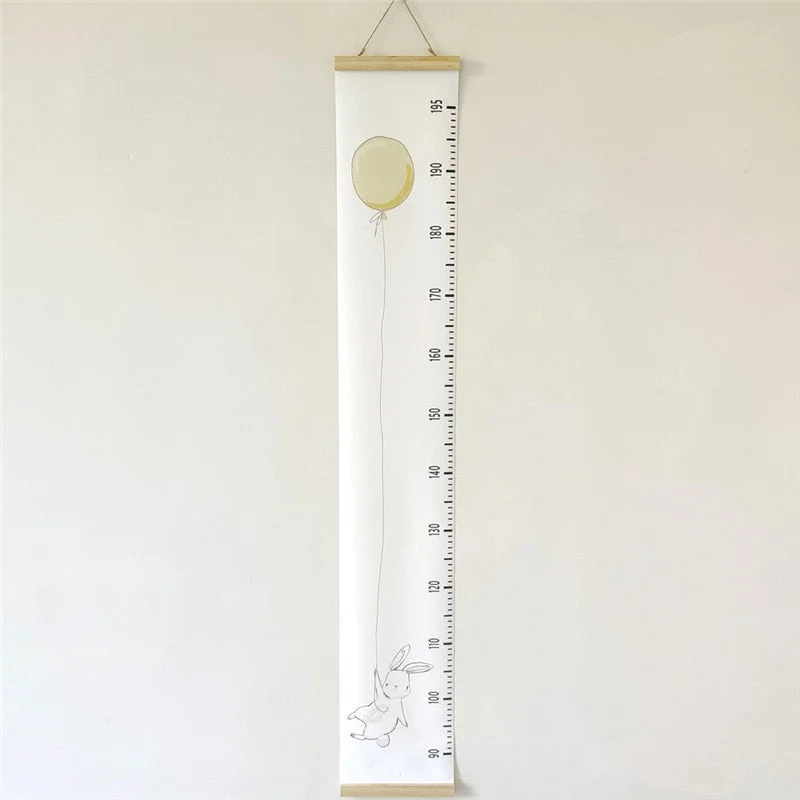 INS Nordic Baby Height Ruler Wooden Wall Hanging Child Kids Growth Chart Height Record Measure Ruler Home Decorative Photo Props