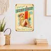 Girl on the beach - Vintage Metal Signs - 20*30cm/30*40cm