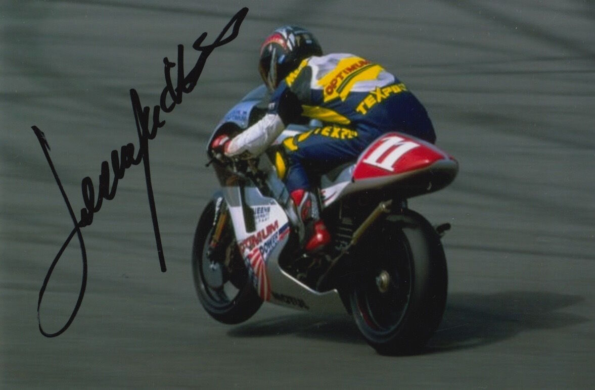 JEREMY MCWILLIAMS HAND SIGNED HONDA 6X4 Photo Poster painting.