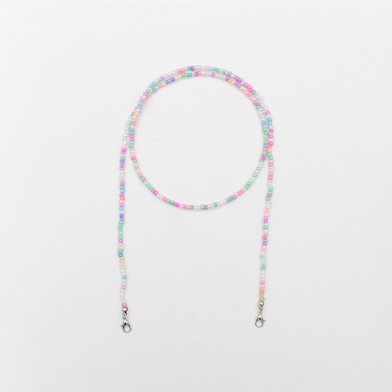 Casual Minimalist Geometric Crystal Unisex Glasses Chain