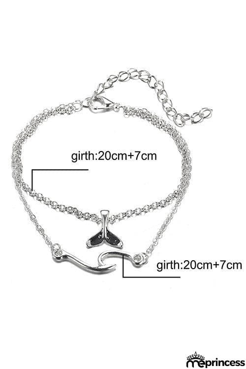 Wave Fish Ankle Chains