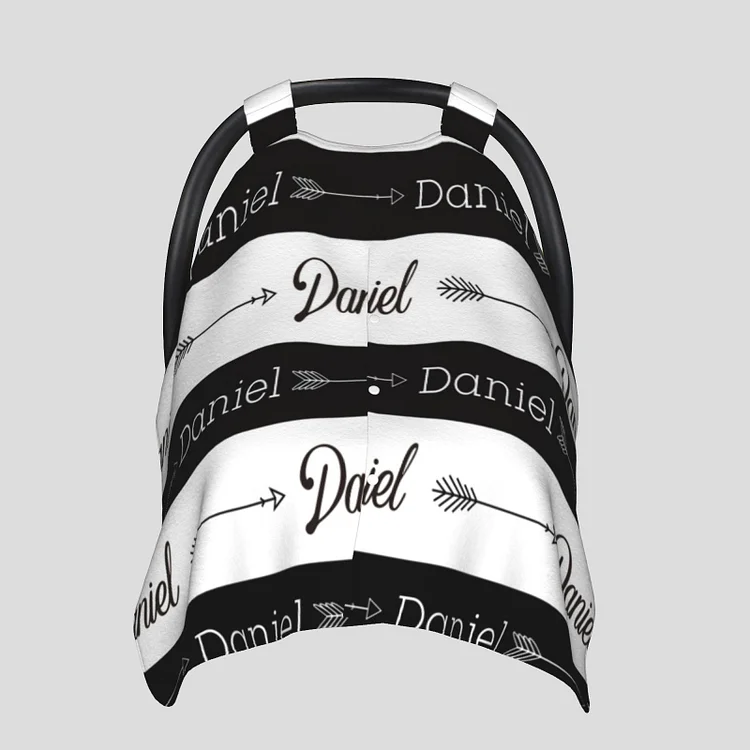 Personalized Baby Car Seat Canopy for Comfort & Unique| C10