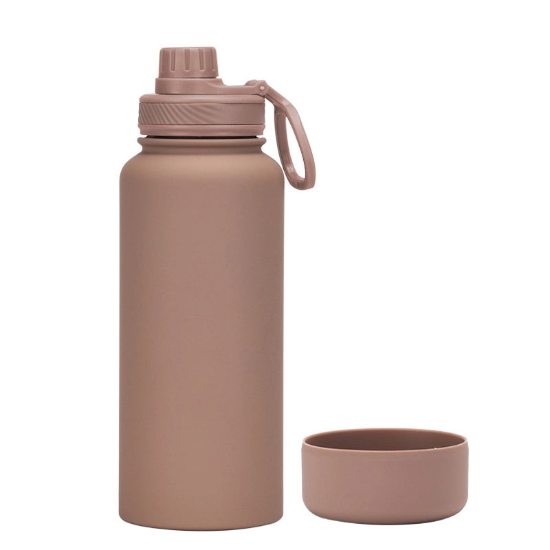 Casual Solid Color Stainless Steel Thermos Cup