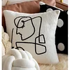 Nordic Home Plush Sofa Creative Cushion Pillow Cover Interior Design