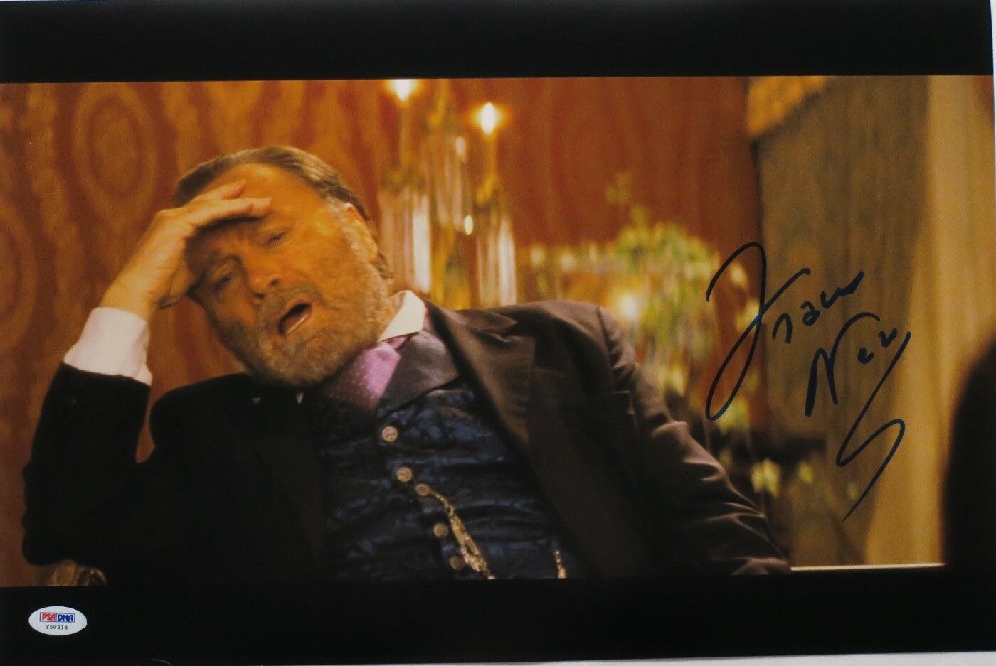 Franco Nero Signed Django Unchained Autographed 12x18 Photo Poster painting PSA/DNA #Y50314