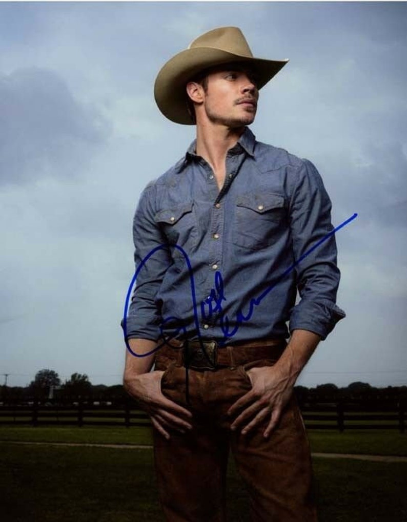 Josh henderson signed autographed dallas john ross ewing 11x14 Photo Poster painting