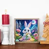 5D DIY teilweise speziell geformter Bohrer Diamant Malerei Kit Kaninchen Dekor 30x30cm