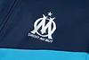 Joyfball 2024/2025 Olympique de Marseille Long Zipped Jacket Blue Soccer Jersey 1:1 Thai Quality 
