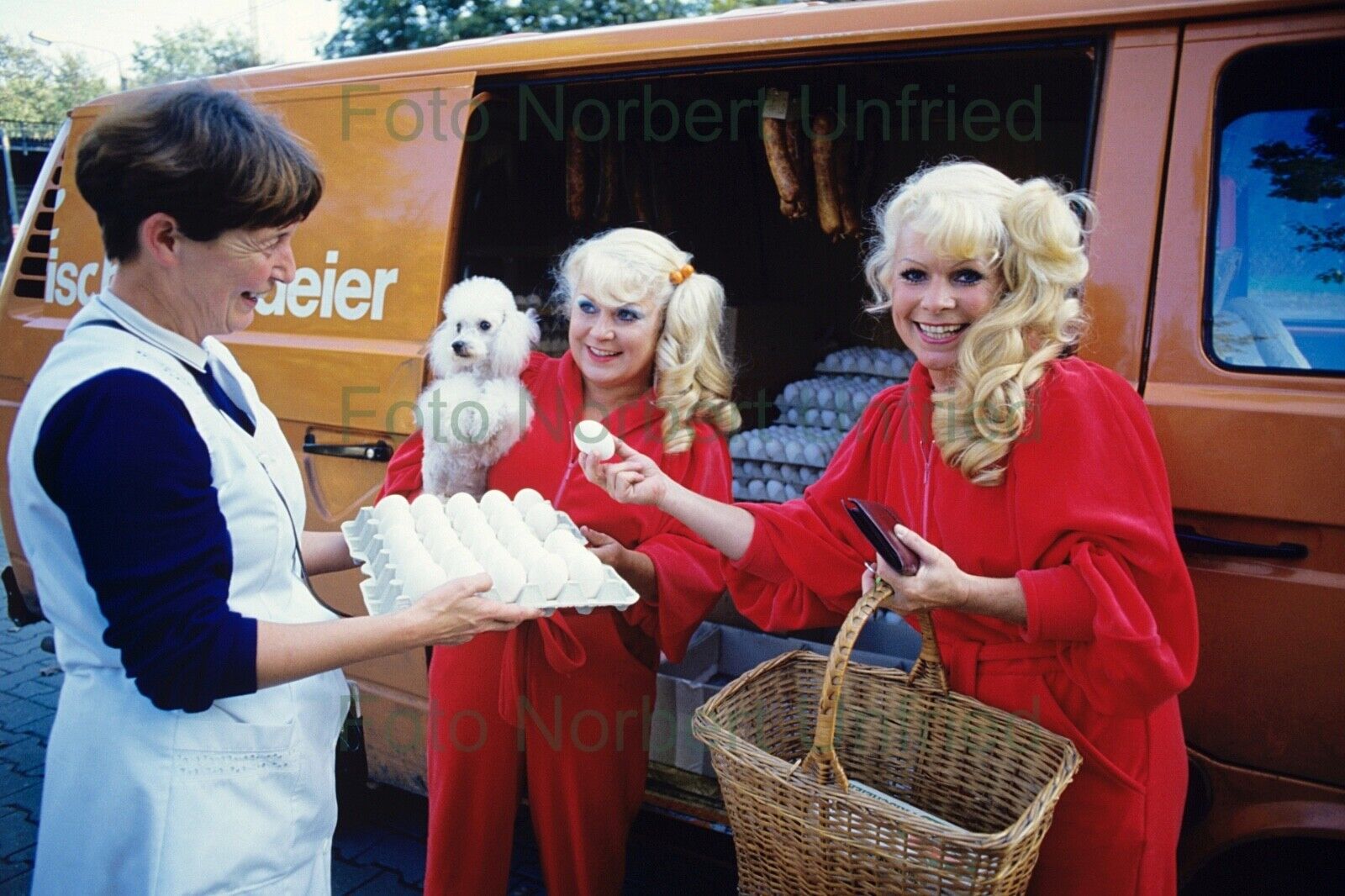 Jacob Sisters - Schlager Musique - 20 X 30 CM Photo Poster painting Pas Signé Nr 2-6