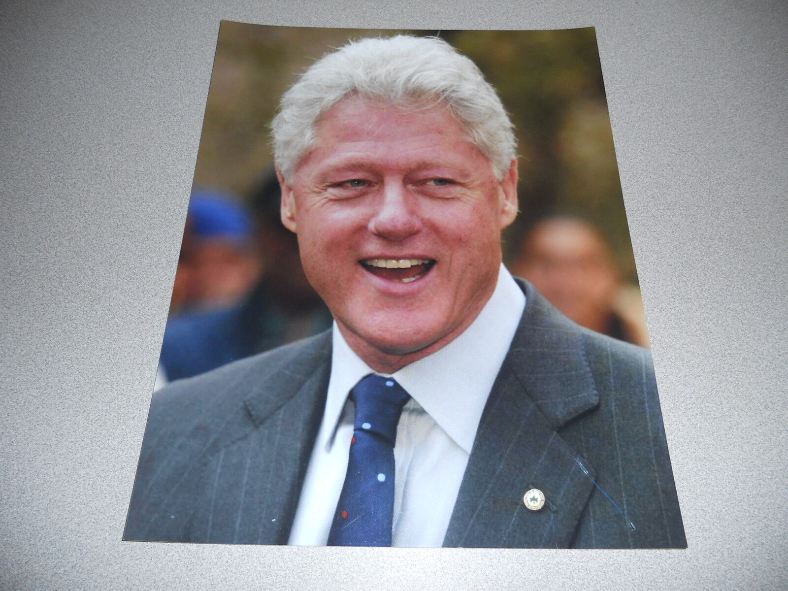 Bill Clinton President 11x14 Promo Live Press Photo Poster painting #2