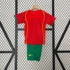 2004 Retro Portugal Home Football Shirt 1:1 Thai Quality Kids Size