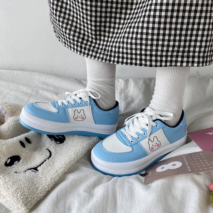 Rabbit Casual Yellow/Blue Sneakers BE789