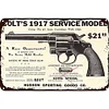 Colt's 1917 Service Model - Vintage Metal Signs - 20*30cm/30*40cm - Western&Warning