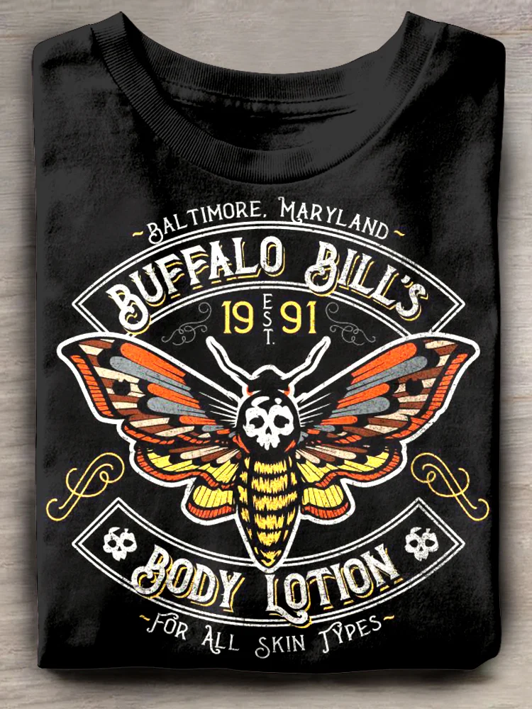 Teecade Teecade Buffalo Bills Movie Butterfly T-shirt
