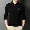 100% Cotton Embroidered Long Sleeve T-shirt