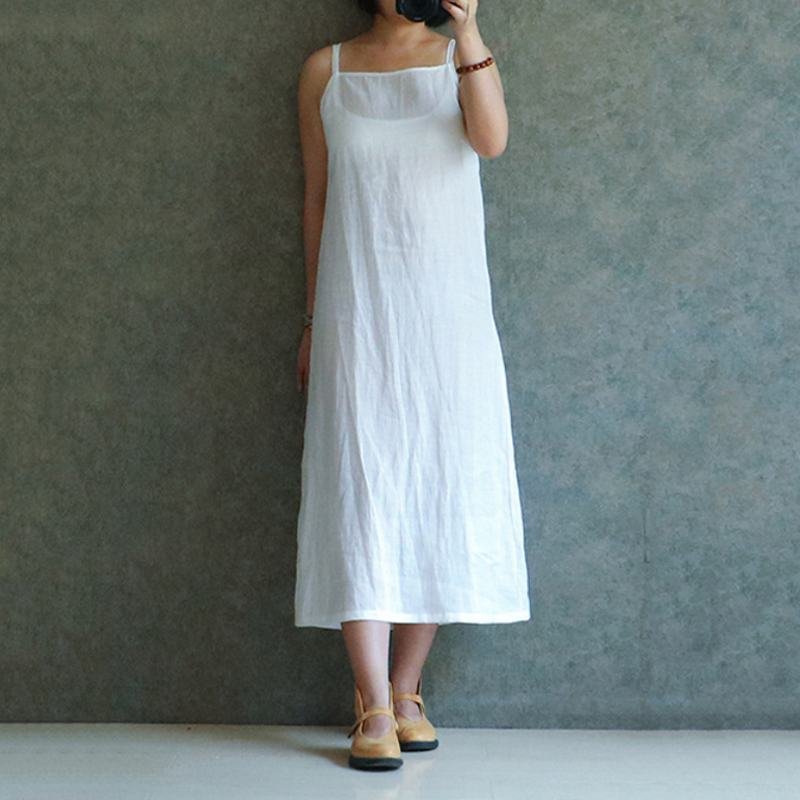 Summer Sundress Celmia Women Bohemian White Dress Fashion Long Sleeve Perspective Casual Loose Beach Party Vestidos