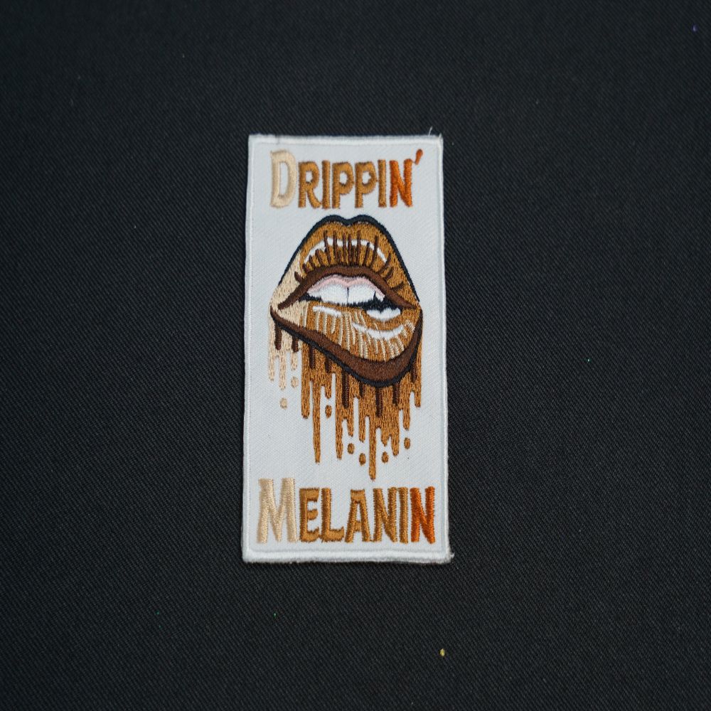 black history Embroidery Patch 2.5x3 inch