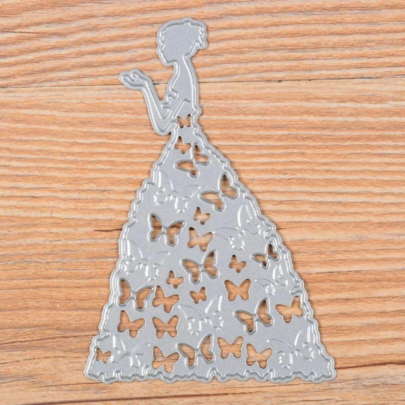 Princess Cutting Dies Stencil Scrapbooking Album Paper Card Decorative Craft DIY