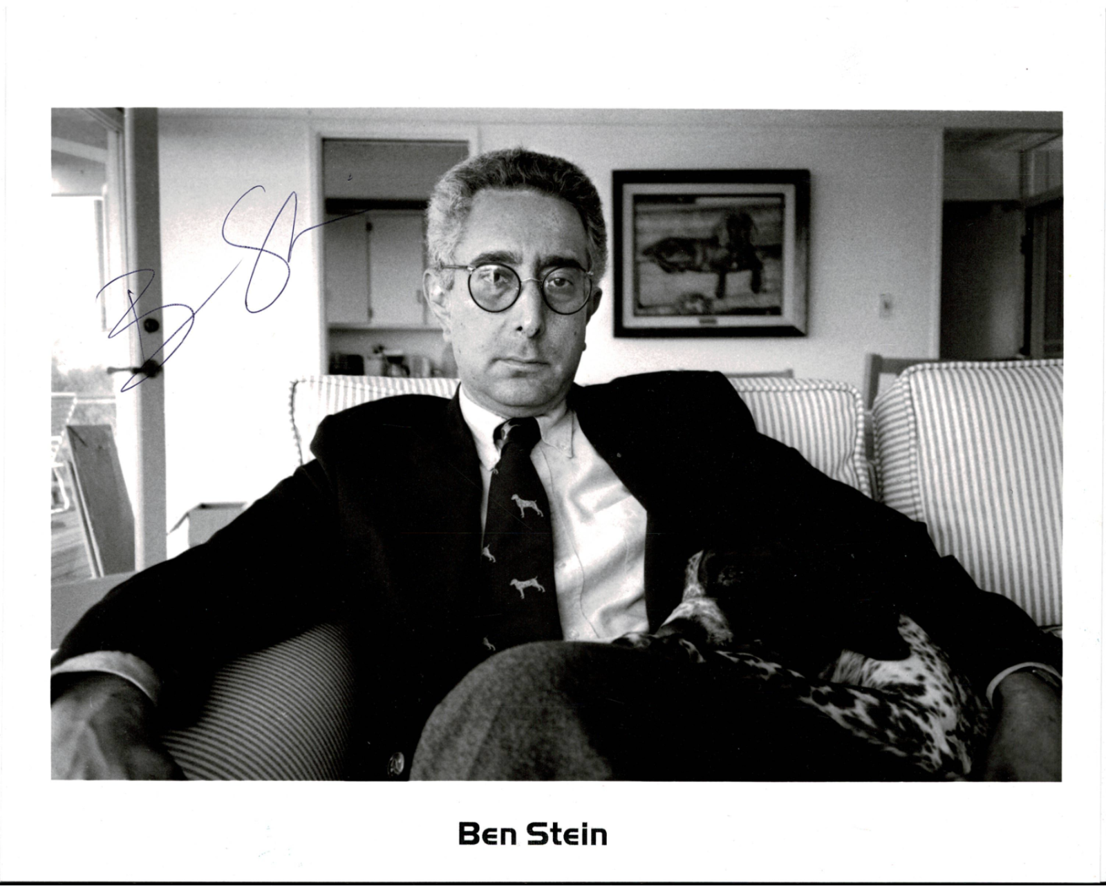 Ben Stein signed autographed 8x10 Photo Poster painting! RARE! AMCo Authenticated! 14686