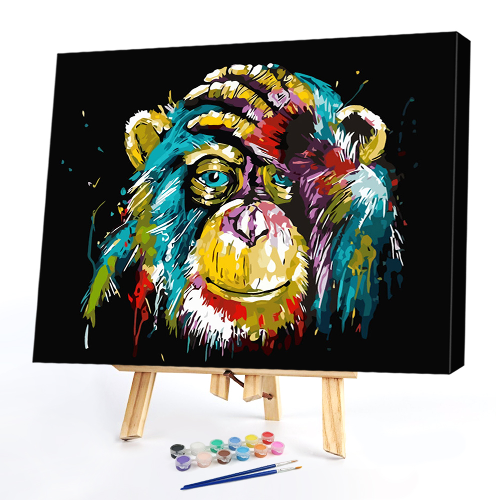 

40*50CM Paint By Numbers-Monkey, 501 Original