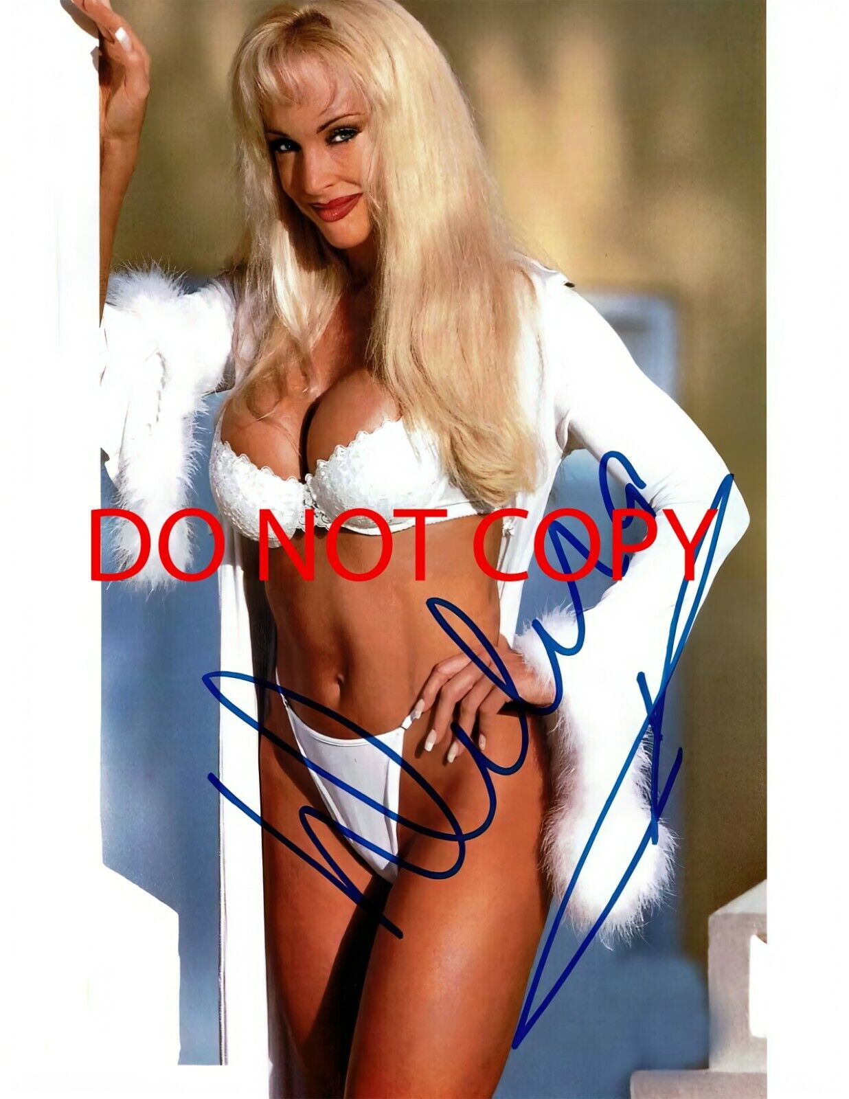 WCW - Debra McMichael - Autographed Signed 8x10 Photo Poster painting (WWF) Reprint