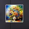 Diamond Painting -DIY Full Round Drill Flowers Oil Painting(40*40CM）