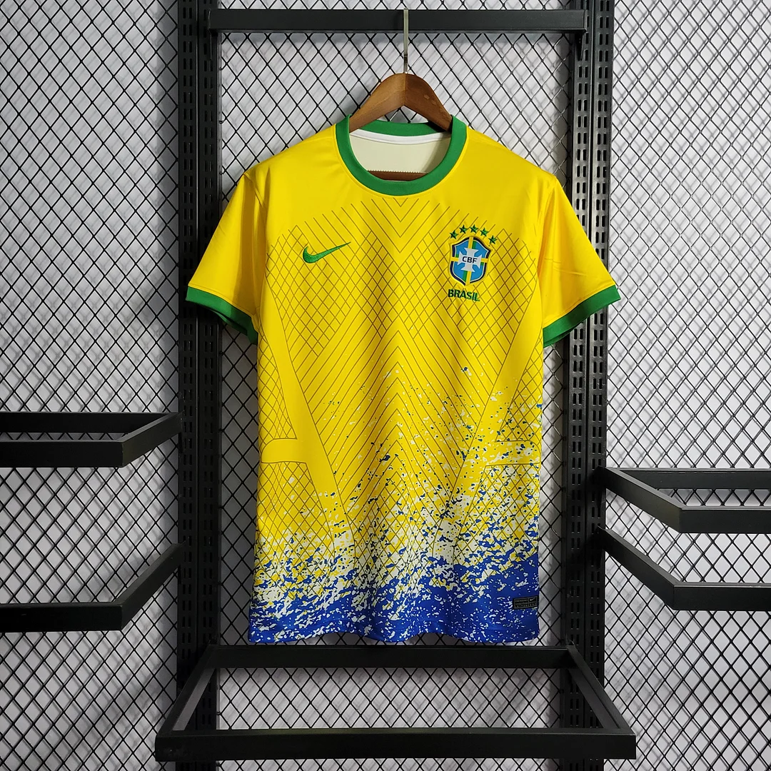 2022/2023 Brazil special edition yellow Thai version football shirt