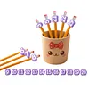 20 Pcs Numbered Pencil Toppers 1-20 Reusable Classroom Pencil Labels for Teachers Pencil Tracking Ma