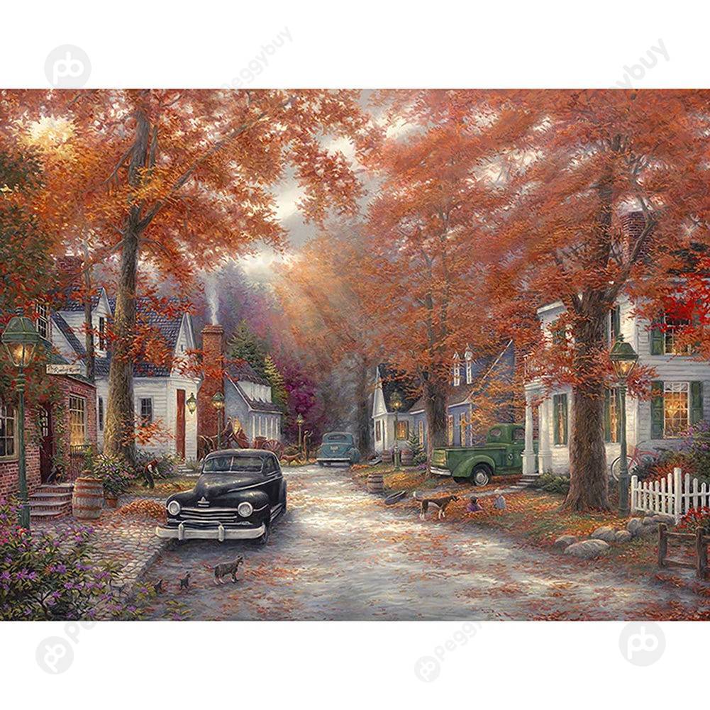 

40*50CM Paint By Numbers-Maple, 501 Original