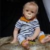 20" Reborn Baby Boy Doll with Blonde Hair,Toddler Boy Named Carlton - RBBI-Myrebornbabydoll&reg; Myrebornbabydoll&reg;
