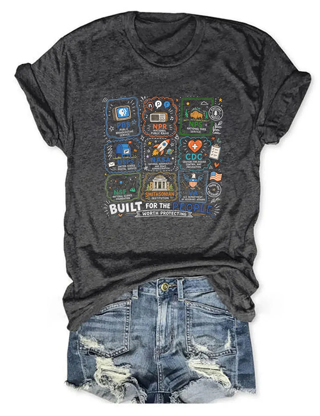 Built For The People T-shirt