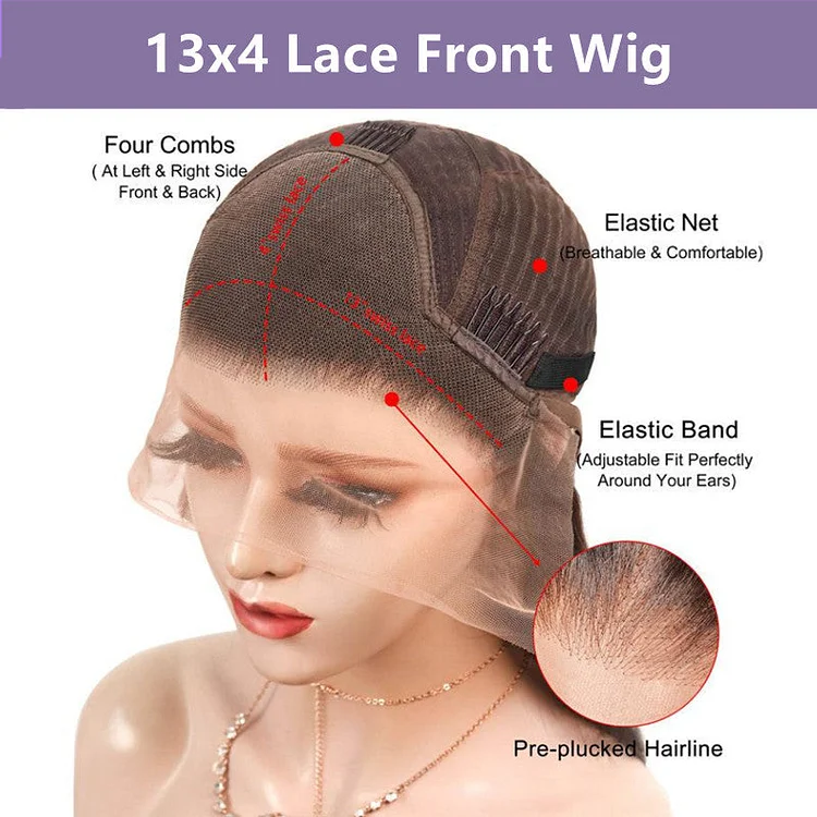 wig band with comb Elastic Band for Lace Frontal Melt Elastic Band