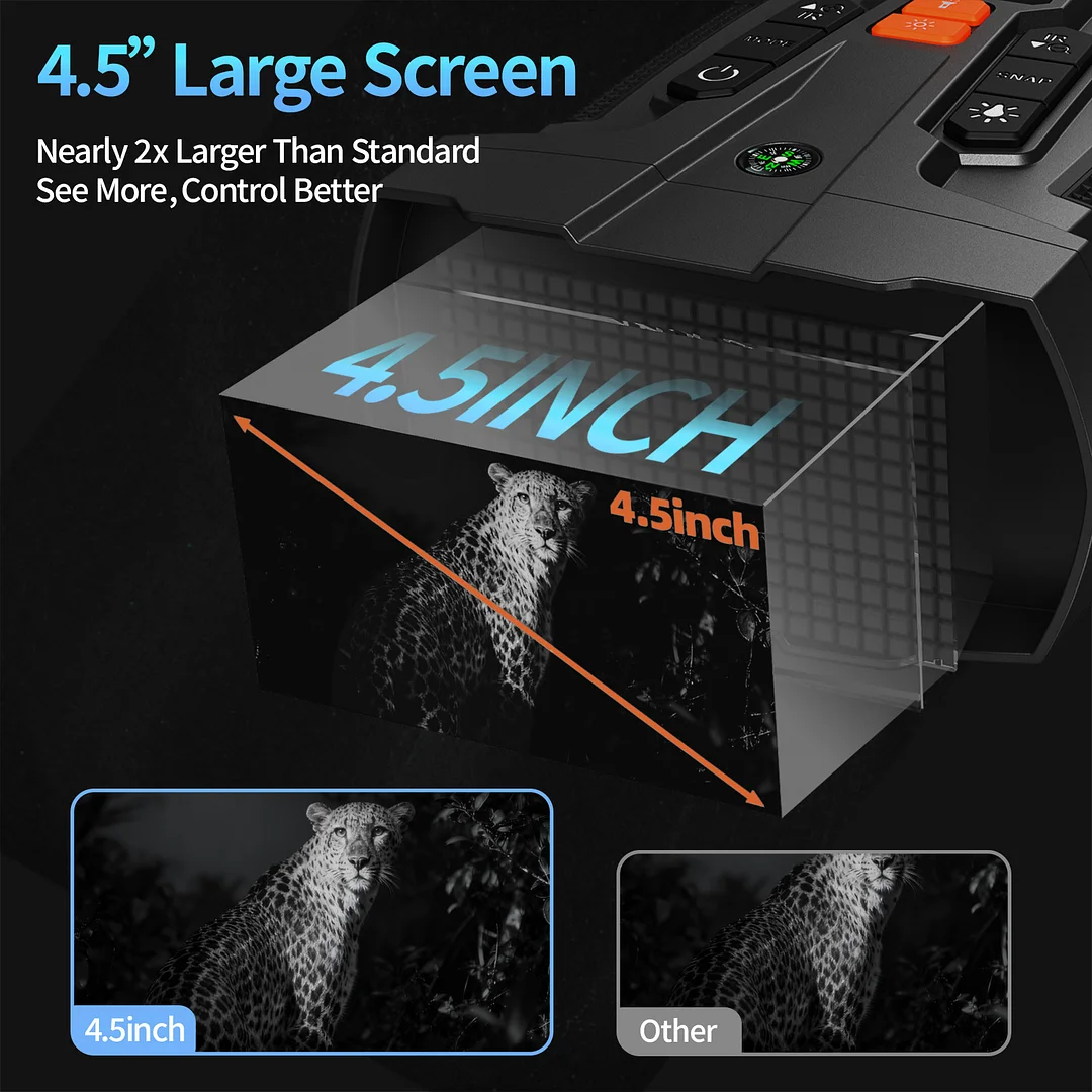 BEBANG 4K Night Vision Goggles for Adults, 10x Night Vision Binoculars for Outdoor Exploration & Camping Gear, 32GB