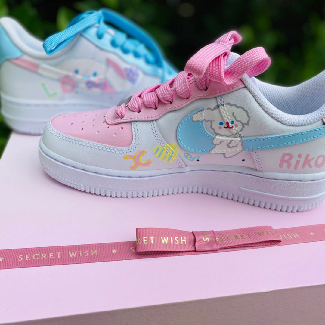 Custom Hand-Painted Sneakers- 