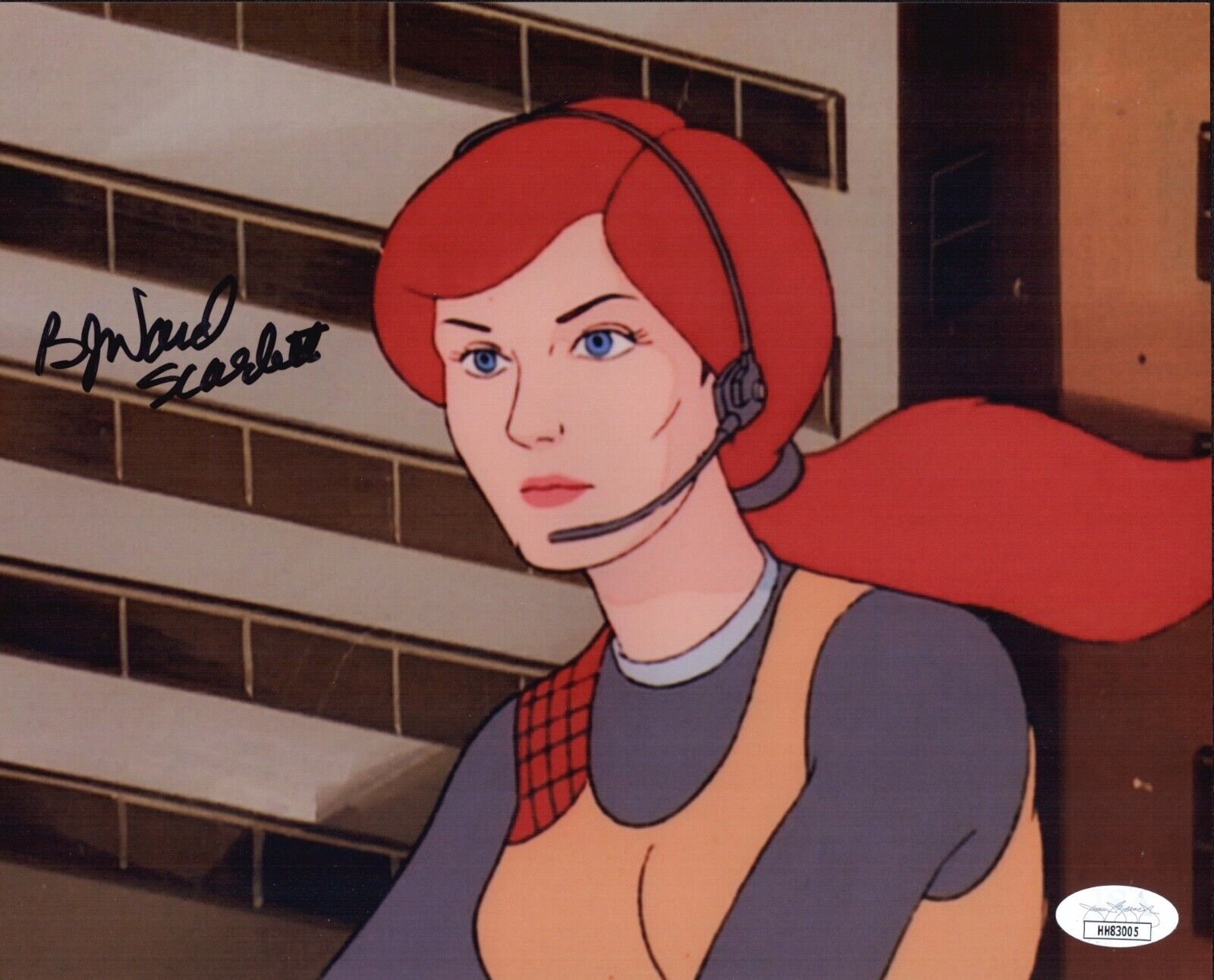 B.J. WARD Signed SCARLETT G.I. Joe 8x10 Photo Poster painting In Person Autograph JSA COA Cert