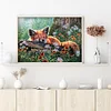 (5 Sizes) Sleepy Fox-Full Square Diamond Painting