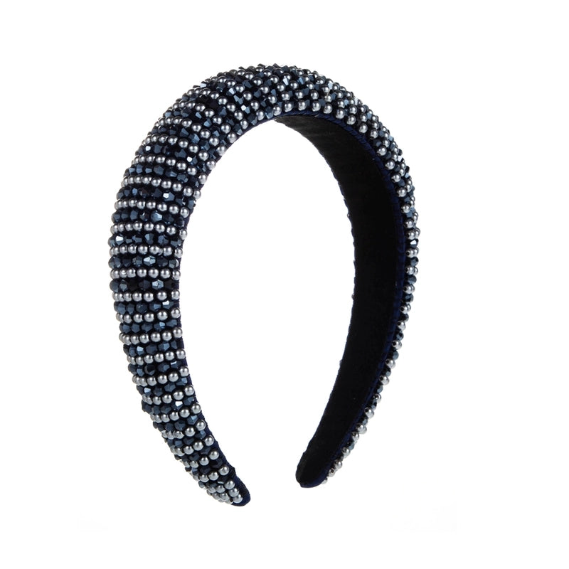 Women’s Casual Vacation Classic Style Color Block Alloy Rhinestone Glass Inlay Rhinestones Hair Band