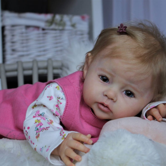Realistic 20'' Little Cute Angelica Reborn Baby Doll Girl- So Truly