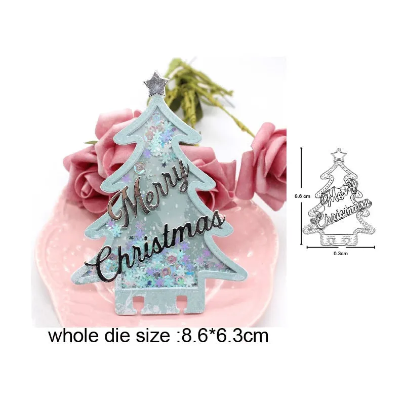 Tree Branch Metal Cutting Dies Stencil For DIY Scrapbooking Album Decorative Embossing Craft Dies Cut Paper Cards Tool