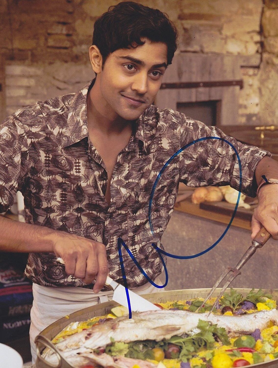 Manish Dayal Signed Autographed 8x10 Photo Poster painting The Hundred-Foot Journey COA VD