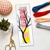 【Limited Stock Sale】Tree-11CT Stamped Cross Stitch Bookmark 18*6cm(Double Sided)