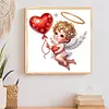 Kits sp&eacute;ciaux de peinture en diamant partiel 5d pour la Saint-Valentin de Cupidon pour adultes, d&eacute;coration int&eacute;rieure, peintures de diamants, art de p