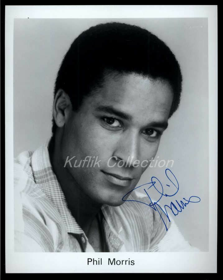 Phil Morris - Signed Autograph Headshot Photo Poster painting - Seinfeld - Actor