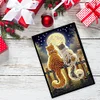Cat Special Shaped A5 5D DIY Diamond Art Painting Notebook Kit for Friends