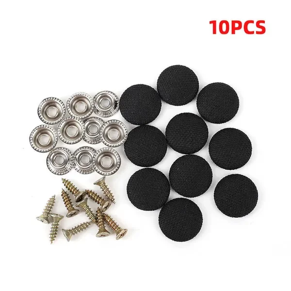 New Car Interior Roof Buckles Headliner Ceiling Cloth Fixing Screw Care Fabric Buckle Rivets Retainer Cap Automotive