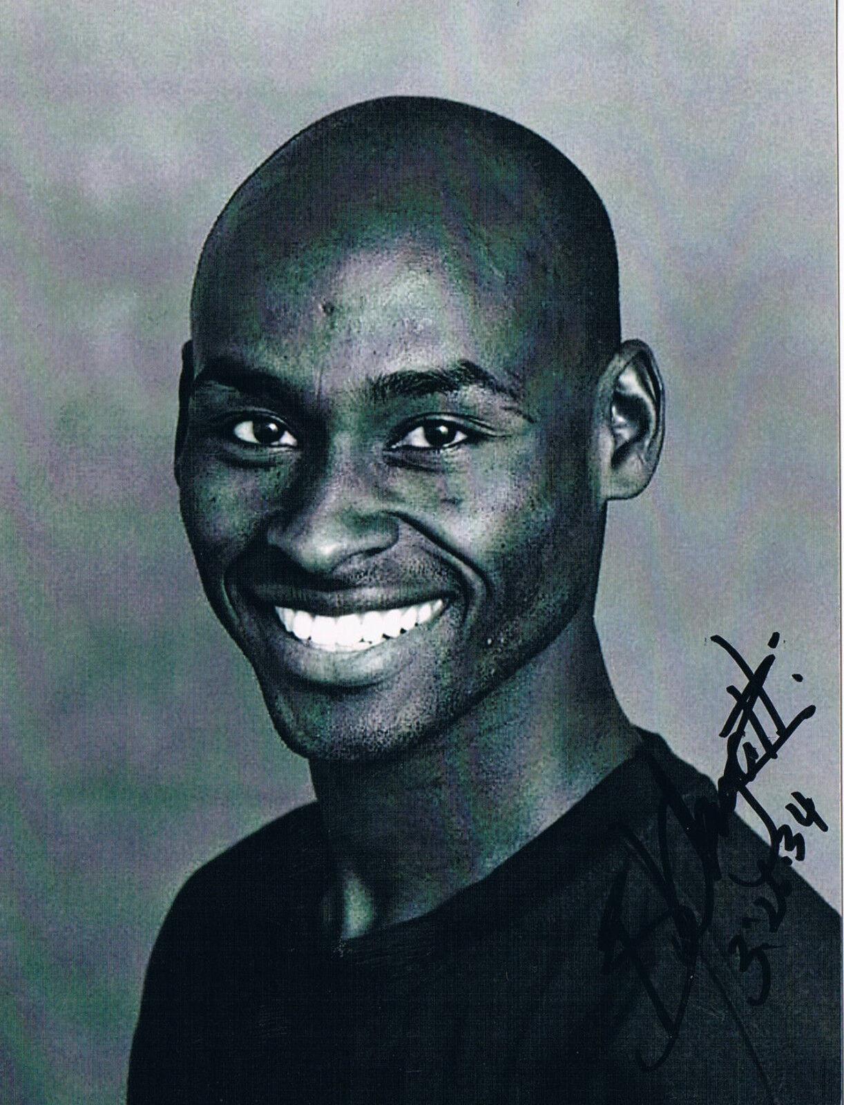 Bernard Lagat autograph 4.5x6.5