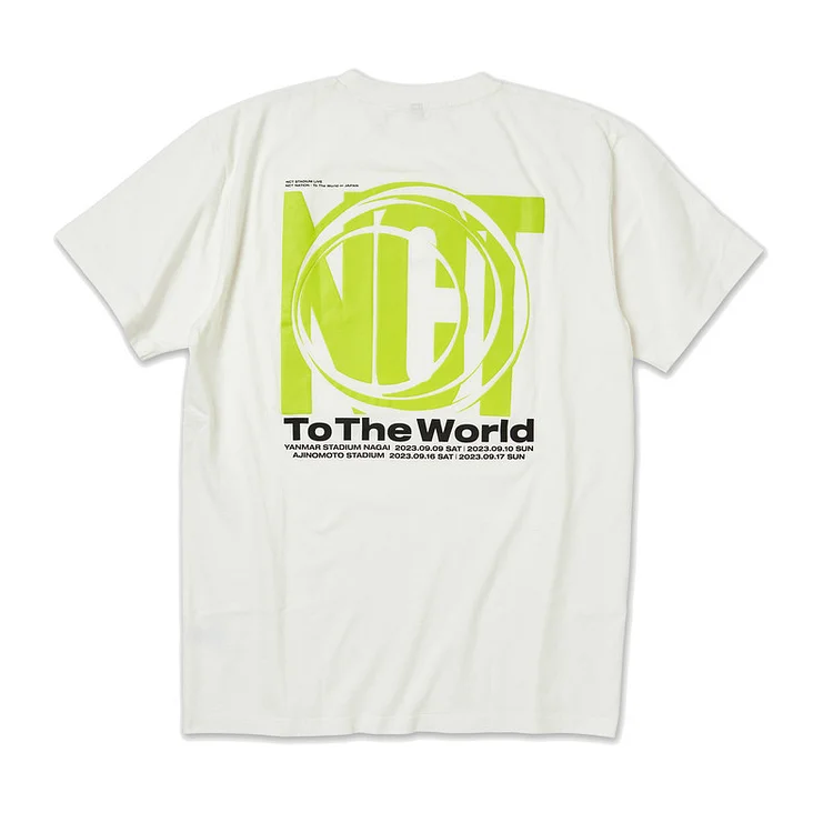 NCT STADIUM LIVE 'NCT NATION : To The World-in JAPAN' T-shirt White