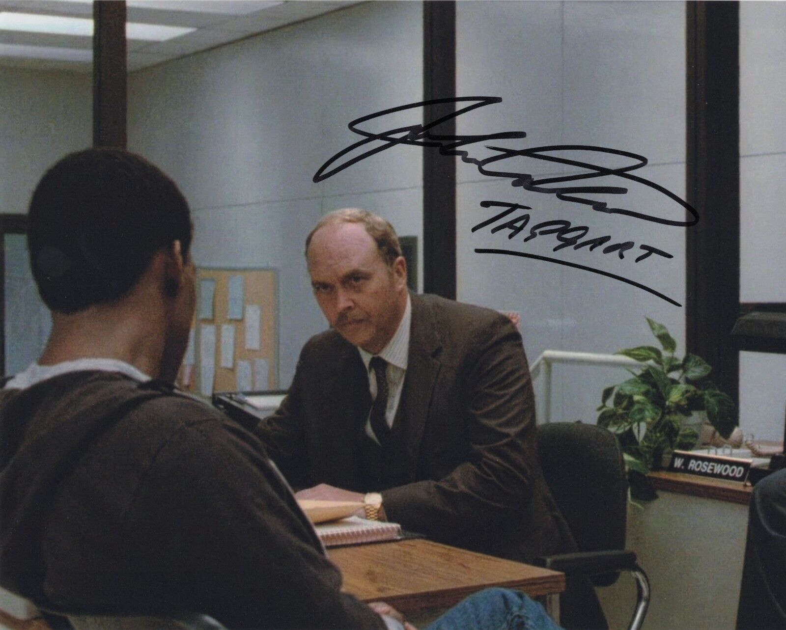 JOHN ASHTON SGT. TAGGART BEVERLY HILLS COP SIGNED AUTOGRAPH 8X10 Photo Poster painting #2