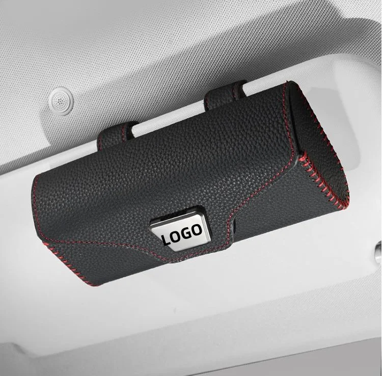 New Suede Car Multifunctional Glasses Case